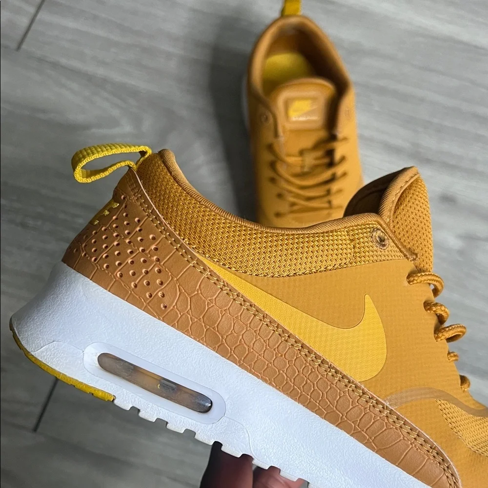 Nike Air Max Thea Mustard Yellow Sneakers